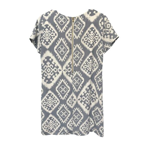 Lulu's Give Me A Print Light‎ Blue Shift Dress Size Small - Picture 2 of 4